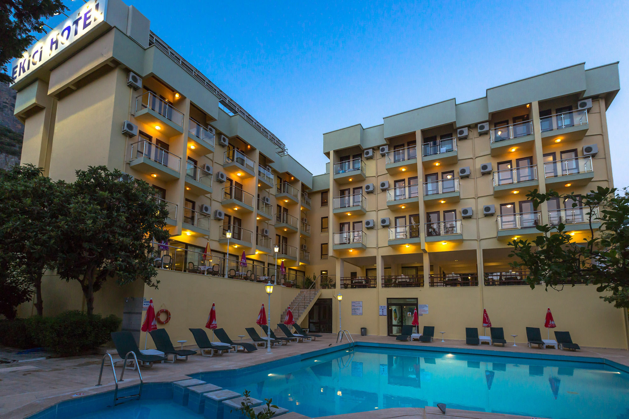 Ekici Hotel Kaş Exterior foto
